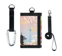 TropicalLife Portefeuille japonais fin et léger avec imprimé Tokyo