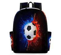 TropicalLife Sac à dos de sport pour enfants - Sac à dos de football pour filles et garçons - Sac à dos décontracté pour l'école, les voyages