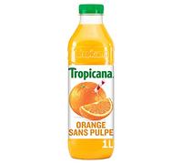 Tropicana Pur Jus d’Orange sans Pulpe, 1 L