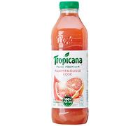 Tropicana Pamplemousse rose, 100% pur jus de pamplemousse sans sucres ajoutés - La bouteille de 1L