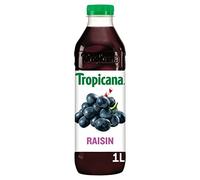 TROPICANA - Pur Jus De Raisin Du Languedoc 1L - Lot De 4