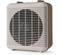 Tropicano S2001 - Radiateur Soufflant 2000W, Thermostat Réglable, 2 Puissances De Chaleur, Surface Jusqu'À 20M2, Fonction Ventilateur, Voyant Lumineux De Fonctionnement, Compact, Beige[Z345]