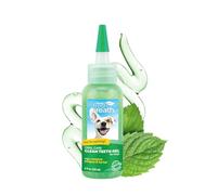 TropiClean Fresh Breath Gel Nettoyant pour chiens - Brushless & Refresh Soins dentaires complets - Élimine la plaque et le tartre, Original 59 ml
