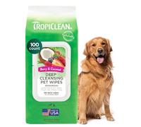 Tropiclean Lingettes Pour Nettoyer En Profondeur Les Fruits Rouges