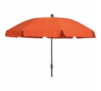 Tropico Mittelstockschirm Terre Cuite Ø250cm Acier Polyester Upf 50+ Parasol