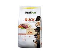 TropiDog Premium Adult MEDIUM & LARGE BREEDS - with DUCK and RICE 12kg