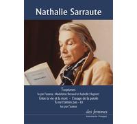 Tropismes Entre la vie et la mort - L'usage de la parole - Tu ne t'aimes pas - Ici - 2 CD MP3 - Nathalie Sarraute - Des Femmes - Antoinette Fouque - Texte lu (CD) - Textes lus CD