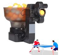 Troqullium Machine Automatique de Tennis de Table de Robot d'entraînement de ping-Pong avec 36balles de Rotation différentes for l'entraînement, Une Balle de Saut en Option, Deux balles de Saut