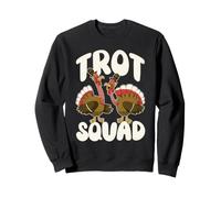 Trot Squad Funny Thanksgiving Day Turquie Pilgrim Automne Sweatshirt