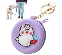Trote pour chien maison d'entraînement - Truite pour chiot de poche | Sacs de traitement de chien réutilisables avec porte-clés, PET Design avec fermeture éclair pour la formation