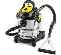 TROTEC Aspirateur Eau et poussière/Shampouineuse VC 1200W Aspirateur 4 en 1 Compact, Sac aspirateur Multi-usages avec Fonction Lavage et Fonction soufflerie Puissance 1.200 W