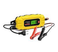 TROTEC Chargeur de Batterie PBCS 4A | Chargeur Universel Batterie de 12 V tels Que Voitures, Motos, tondeuses à Gazon Mobiles Outillage Auto