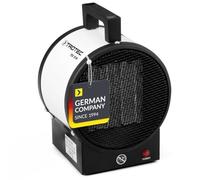 TROTEC Chauffage céramique portable 2000 W TDS 10 M | Anti-surchauffe, 2 vitesses, idéal garage, atelier, chantier, serre, chauffage électrique sécurisé & silencieux