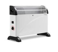 TROTEC Chauffage électrique 2000W TCH 20 E Radiateur convecteur, Chauffage d'appoint, 3 Niveaux de Chauffe, avec Thermostat à réglage en continu - Convecteur efficace