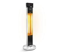 TROTEC Chauffage infrarouge radiant pour terrasse IRS 2000 E 2000 W | 3 allures de chauffe, avec télécommande, pour 15 m²
