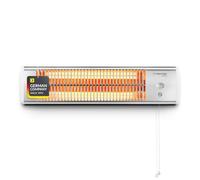 Trotec Chauffage infrarouge mural IR 1200 S, 1 200 W pour terrasse