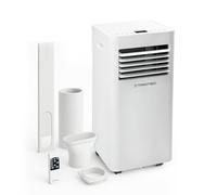 TROTEC Climatiseur mobile PAC 2020 E connecté 3 en 1, 7000 BTU, pour 26 m² | climatiseur, déshumidificateur, ventilateur - avec WiFi, télécommande, tuyau d'évacuation - économique et silencieux