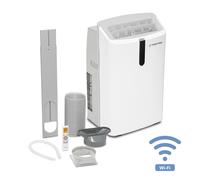 Trotec Climatiseur mobile WiFi réversible 14000 BTU pour 55 m² avec kit fenêtre volet roulant - PAC 4100 SH WiFi