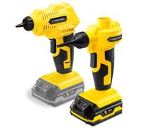 Trotec Compresseur portatif PCPS 11-20V + pompe à air sans fil PCPS 12-20V avec avec batterie et chargeur