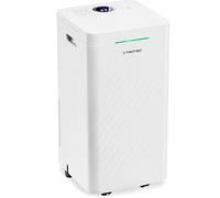 TROTEC Déshumidificateur et purificateur d'air TTK 27 HEPA | pour 15 m² / 37 m³ | Capacité 12L/J | hygrostat réglable, mode nuit silencieux, séchage linge, bac 2,5 L