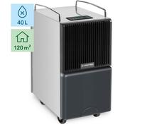 TROTEC TTK 122 E Déshumidificateur d'air, Déshumidificateur Electrique, Déshumidificateur Portable, Absorbeur d'humidité, Déshumidification Max. 40 l/j, pour 120 m² Max., Hygrostat intégré