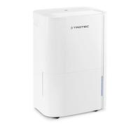 TROTEC Déshumidificateur TTK 54 E - 18 L/24h, pour pièces jusqu’à 40 m², hygrostat réglable 35-85%, mode confort & séchage linge, minuterie, bac 3 L, drainage continu