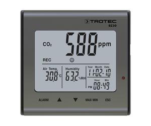 Trotec Enregistreur de données de qualité de l'air CO2 BZ30
