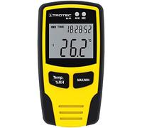 TROTEC Enregistreur de température et d'humidité USB BL30 connecté précis | Mémoire de 32000 valeurs, mesures de long terme, support mural verrouillable