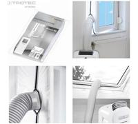 Trotec Kit de calfeutrage pour fenêtre, pour climatiseur mobile - AirLock 100