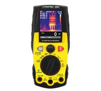 TROTEC Multimètre numérique RMS réel à caméra thermique intégrée BE60 | onze fonctions de mesure application pour smartphone Bluetooth