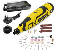 TROTEC Outil multifonctions sans fil PMTS 01-12V - 7 vitesses - 51 accessoires - bricolage