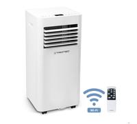 TROTEC PAC 2620 E Climatiseur mobile 2600W, 3 en 1 - déshumidificateur, ventilateur, télécommande, tuyau d'évacuation - jusqu'à 34m2