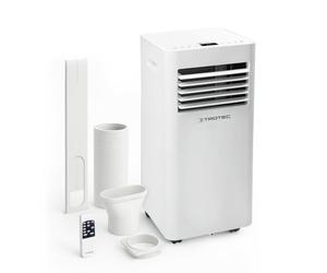 TROTEC PAC 2620 E Climatiseur mobile connecté 3 en 1-9000 BTU - pour 34 m² - climatiseur, déshumidificateur, ventilateur - avec WiFi, télécommande, tuyau d'évacuation - économique et silencieux