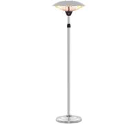 TROTEC Parasol chauffant design IRS 2020 de 2000 watts en aluminium et inox