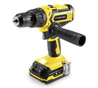 TROTEC Perceuse à percussion sans fil PHDS 11-20V (Chargeur rapide, Flex Multi Power Batterie, 2 vitesses, 20 réglages de couple)