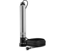 Trotec Pompe de puits profond, 1000 W, 5100 l/h, profondeur 50 m, inox - TDP 750 E