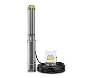 TROTEC Pompe pour puits profond TDP 5500 E - 6000l/h - 550W - Profondeur d’immersion max. 20 m, 5,8 bar, IP68, pompe à eau en acier inoxydable inox - eau claire puit, citerne, fosse