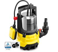 TROTEC Pompe submersible pour eaux usées TWP 9000 ES (900 W, 15.000 l/h, jusqu'à une profondeur de 7 m)