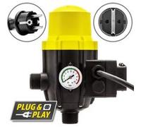 TROTEC Pressostat électronique TDP DSP commande de pompe à eau avec prise électrique intégrée G
