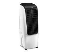 TROTEC PAE 51 Rafraîchisseur d'air/Ventilateur sur roulettes avec différents Modes de Fonctionnement et Fonction humidificateur (4 Niveaux de Puissance, 110W, télécommande, écran LED)