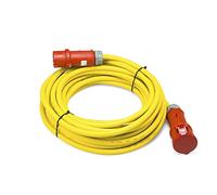 Rallonge professionnelle robuste longueur 20 m - Section Ø 6 mm² - 400 V - TROTEC
