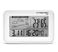Thermomètre hygromètre et sablier Trotec Réveil station météo numérique / thermo-hygromètre BZ01 à pile