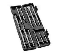 TROTEC Set de 11 mèches de forage et burins SDS Plus et une boîte de rangement pratique