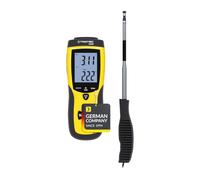 TROTEC TA300 Anémomètre thermique à sonde rigide extensible à 1 m de long | Pour la détermination du débit, de la température et du volume d'air