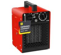 Trotec Chauffage soufflant TDS 10 C 2000W - 2 niveaux, thermostat, protection anti-surchauffe