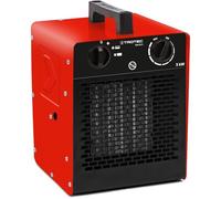 Trotec TDS 20 C Radiateur Soufflant Céramique Professionnel 3 kW - Chauffage de Chantier Électrique Triphasé 3000W - Thermostat, 2 Niveaux de Chauffe, Boîtier Métal Robuste - Idéal Atelier, Garage
