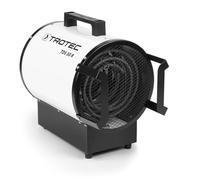 TROTEC TDS 50 R - Canon à air chaud électrique 9 kW, chauffage industriel triphasé 400 V, thermostat réglable, chaleur propre sans condensation, usage pro chantier & garage - aérotherme
