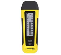 TROTEC Testeur d’humidité BM22 - Humidimètre Mesure Bois 6-44% et Matériaux 0,2-2% - affichage à double échelle, pointes acier remplaçables, thermomètre intégré, arrêt automatique