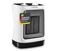 TROTEC TFC 17 E Chauffage soufflant céramique 2000 W pour 24 m² | Radiateur d'appoint électrique silencieux portable, thermostat réglable, oscillation 60°, sécurité anti-surchauffe/chute