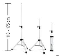 Trotec Trépied télescopique IR 2500 S et IR 2550 S pour infrarouge